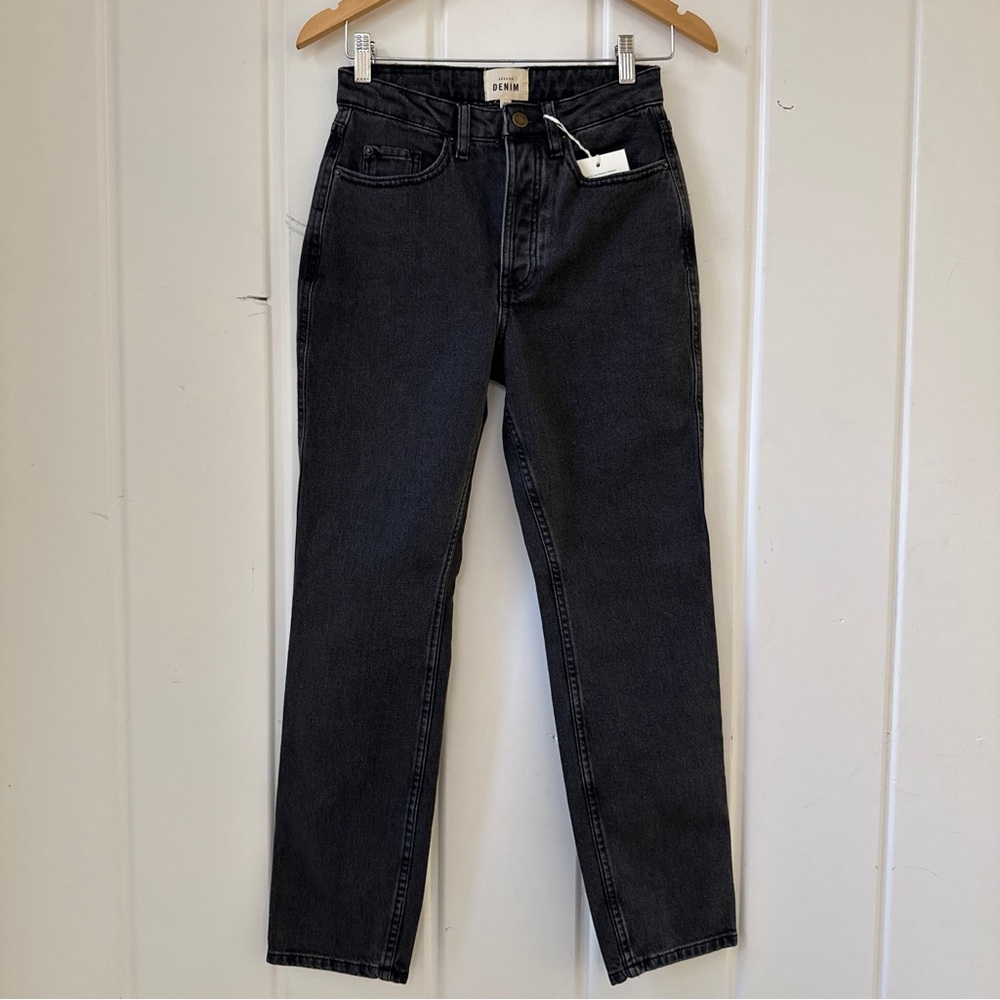 NWT Sézane Brut Sexy Jeans in Washed Grey - Picture 4 of 6